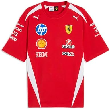 Amazon.com : PUMA Scuderia Ferrari F1 2025 Drivers T7 Oversized